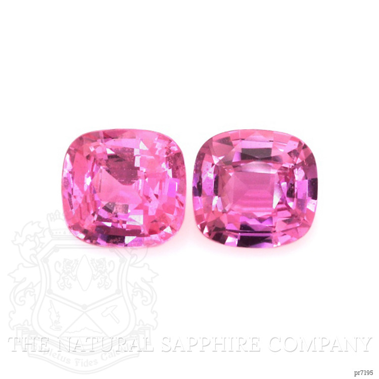 3.88 Ct.Tw. Pink Sapphire Pair from Ceylon (Sri Lanka)