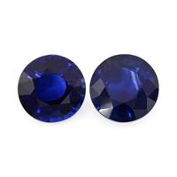 1.13&nbsp;Ct.Tw.Total Carat Weight Blue Sapphire Pair from Ceylon (Sri Lanka) Video