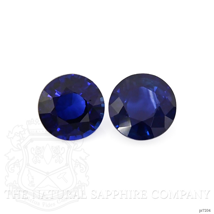 1.13 Ct.Tw. Blue Sapphire Pair from Ceylon (Sri Lanka)