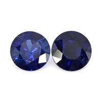 0.91&nbsp;Ct.Tw.Total Carat Weight Blue Sapphire Pair from Ceylon (Sri Lanka) Video