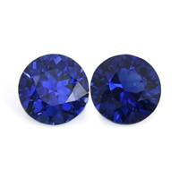0.52&nbsp;Ct.Tw.Total Carat Weight Blue Sapphire Pair from Ceylon (Sri Lanka) Video