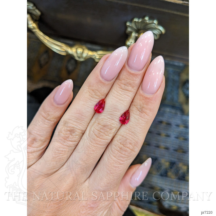 2.05 Ct.Tw. Ruby Pair from Mozambique