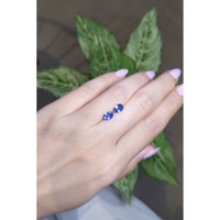 1.68&nbsp;Ct.Tw.Total Carat Weight Blue Sapphire Pair from Ceylon (Sri Lanka) Life Style