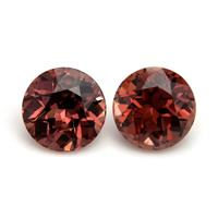 3.98 Ct.Tw.Total Carat Weight Malaya Garnet Pair from Tanzania Video