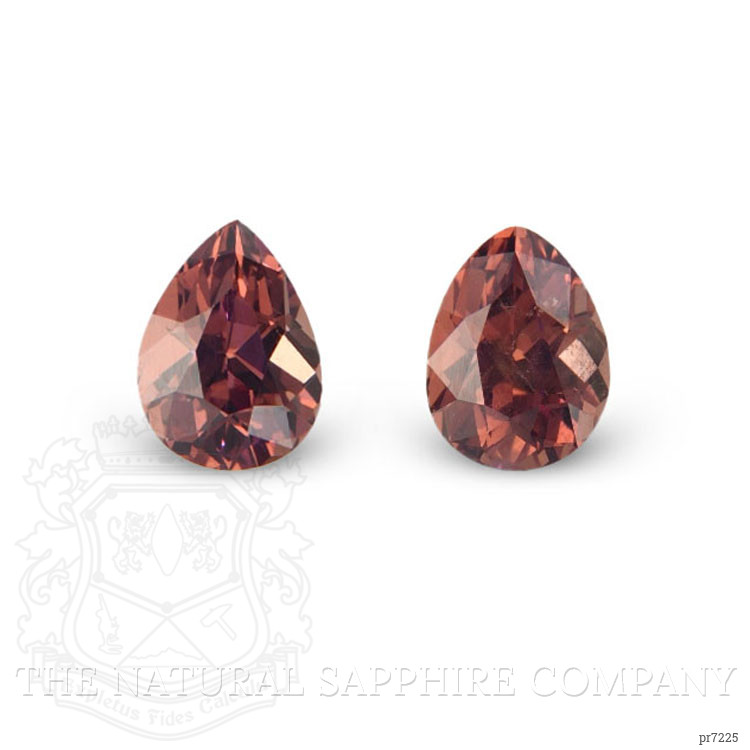 3.13 Ct.Tw. Malaya Garnet Pair from Tanzania