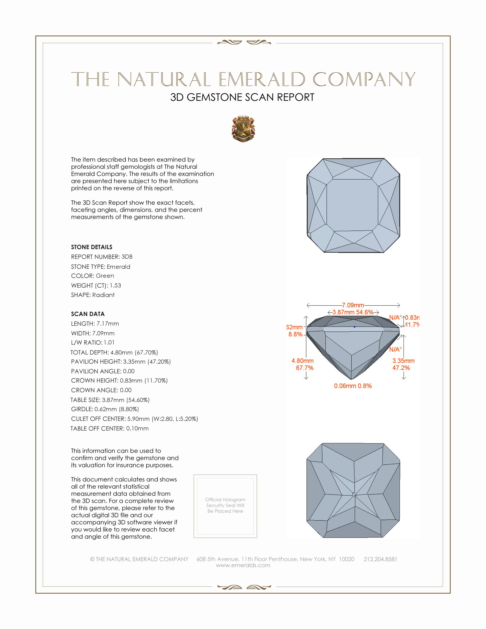 2.94 Ct.Tw. Emerald Pair from Zambia