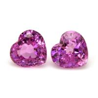 1.97&nbsp;Ct.Tw.Total Carat Weight Pink Sapphire Pair from Ceylon (Sri Lanka) Video