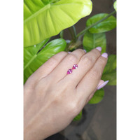 1.36&nbsp;Ct.Tw.Total Carat Weight Pink Sapphire Pair from Ceylon (Sri Lanka) Life Style