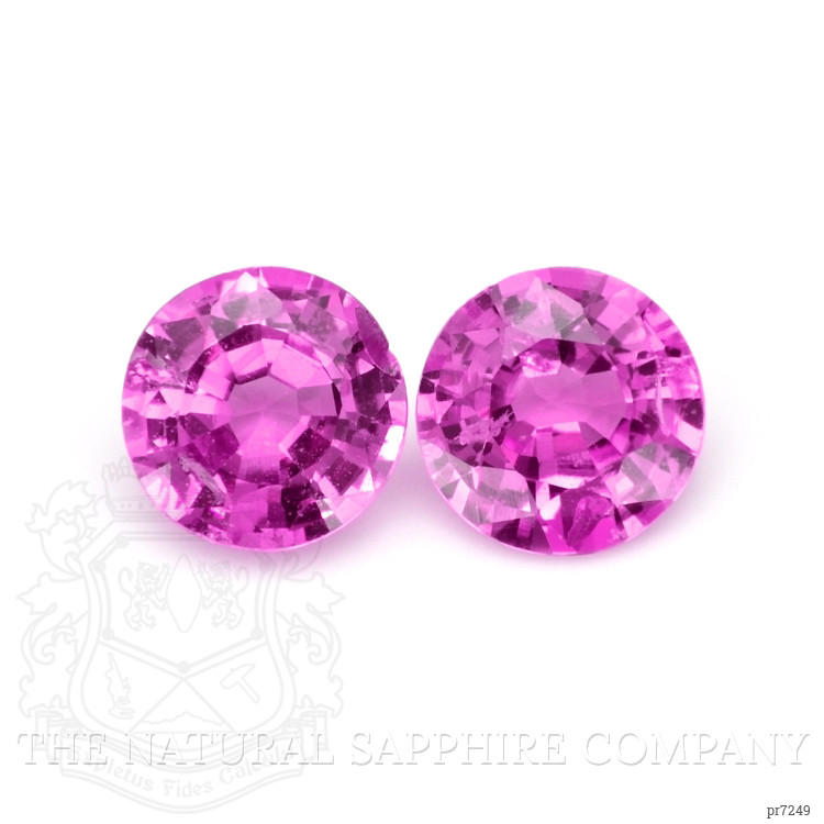 1.78 Ct.Tw. Pink Sapphire Pair from Ceylon (Sri Lanka)