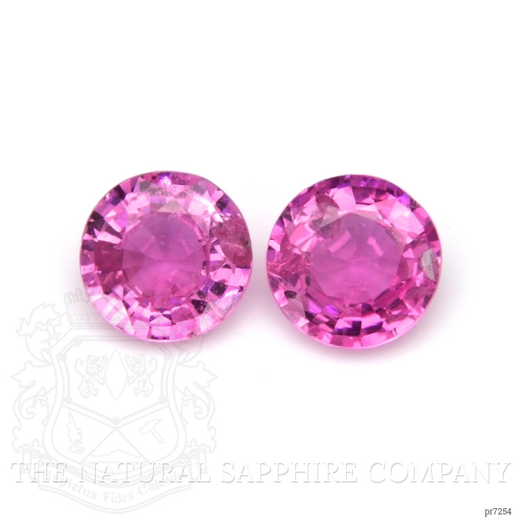 1.81 Ct.Tw. Pink Sapphire Pair from Ceylon (Sri Lanka)