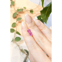 1.81&nbsp;Ct.Tw.Total Carat Weight Pink Sapphire Pair from Ceylon (Sri Lanka) Life Style