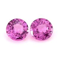 1.80&nbsp;Ct.Tw.Total Carat Weight Pink Sapphire Pair from Ceylon (Sri Lanka) Video