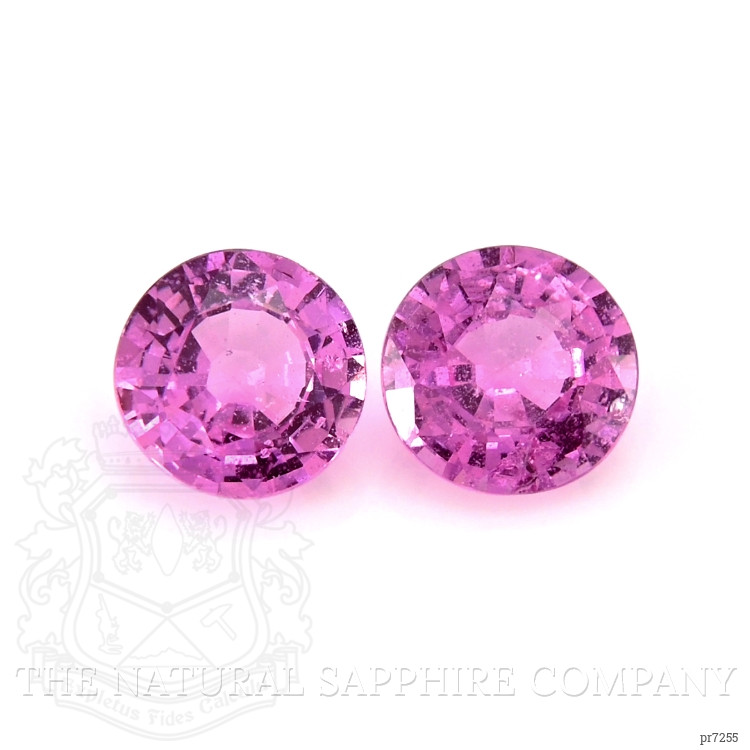 1.80 Ct.Tw. Pink Sapphire Pair from Ceylon (Sri Lanka)