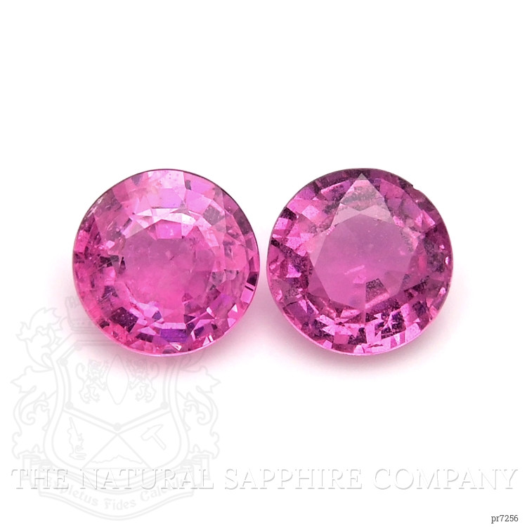 2.52 Ct.Tw. Pink Sapphire Pair from Ceylon (Sri Lanka)