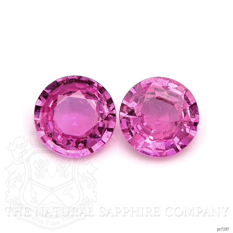 2.10 Ct.Tw. Pink Sapphire Pair from Ceylon (Sri Lanka)