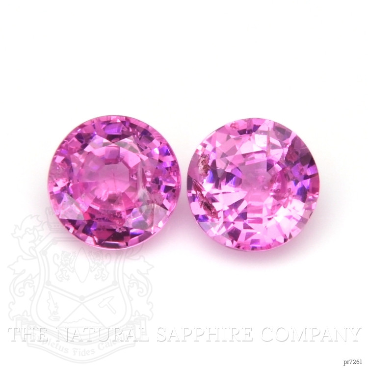 1.98 Ct.Tw. Pink Sapphire Pair from Ceylon (Sri Lanka)