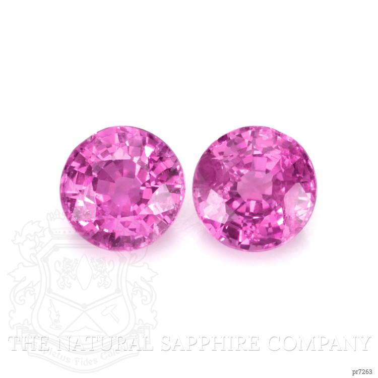 1.95 Ct.Tw. Pink Sapphire Pair from Ceylon (Sri Lanka)