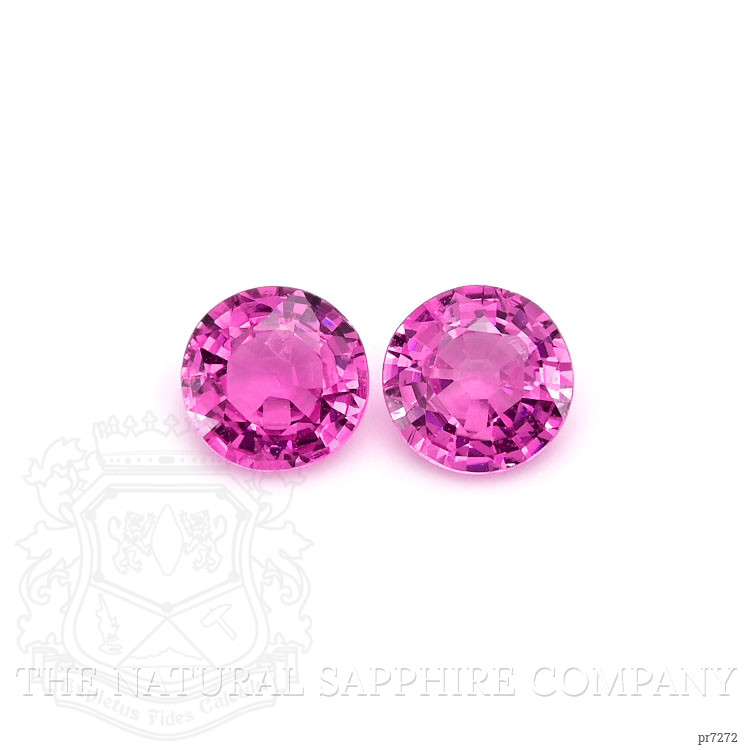 1.69 Ct.Tw. Pink Sapphire Pair from Ceylon (Sri Lanka)