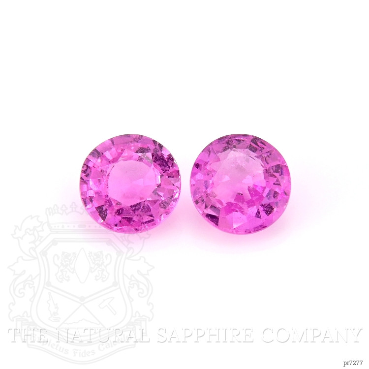 2.12 Ct.Tw. Pink Sapphire Pair from Ceylon (Sri Lanka)