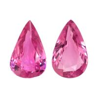 4.16&nbsp;Ct.Tw.Total Carat Weight Pink Sapphire Pair from Ceylon (Sri Lanka) Video