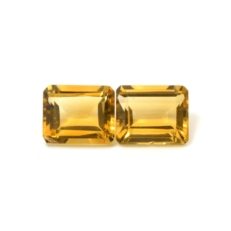 11.25 Ct.Tw. Citrine Pair from Brazil