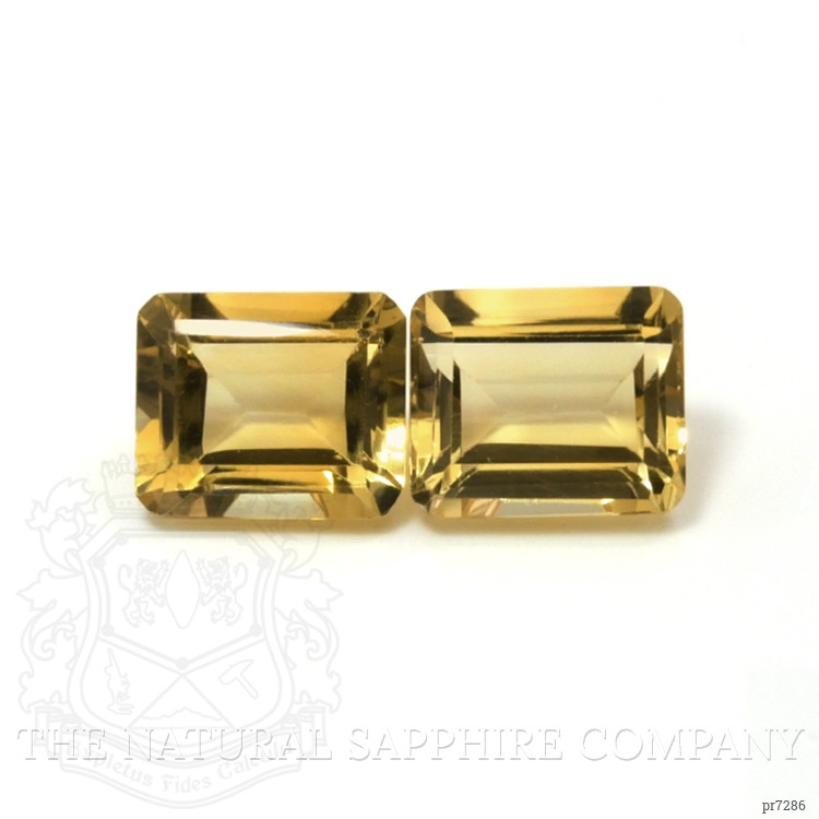 11.18 Ct.Tw. Citrine Pair from Brazil