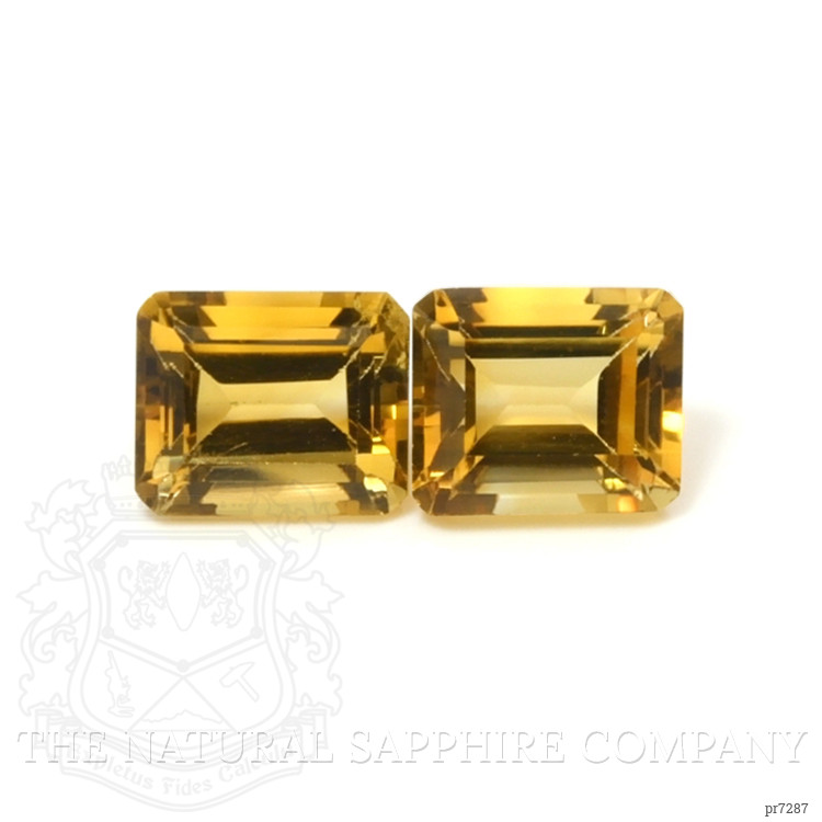 11.27 Ct.Tw. Citrine Pair from Brazil