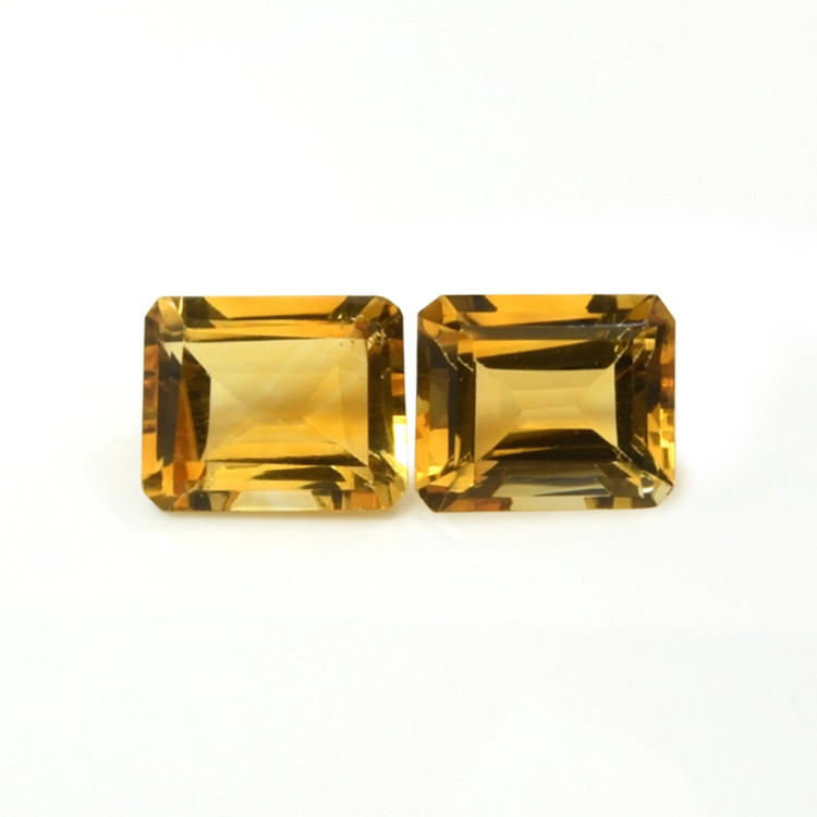 10.42 Ct.Tw. Citrine Pair from Brazil
