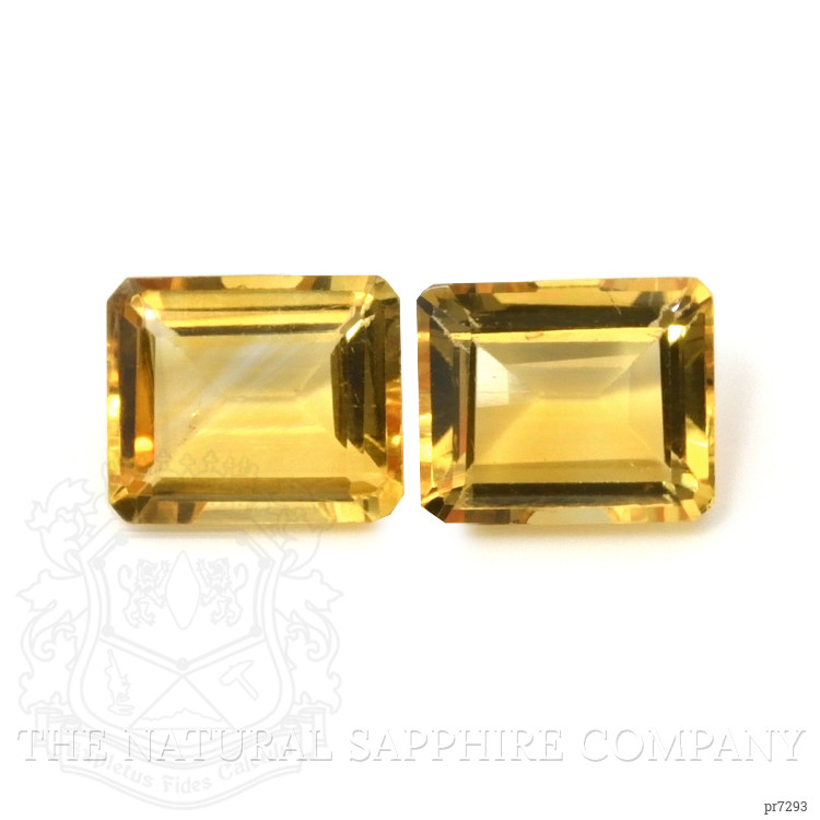10.76 Ct.Tw. Citrine Pair from Brazil