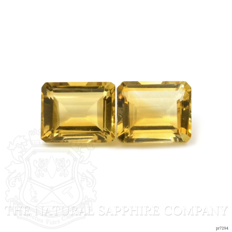 11.51 Ct.Tw. Citrine Pair from Brazil