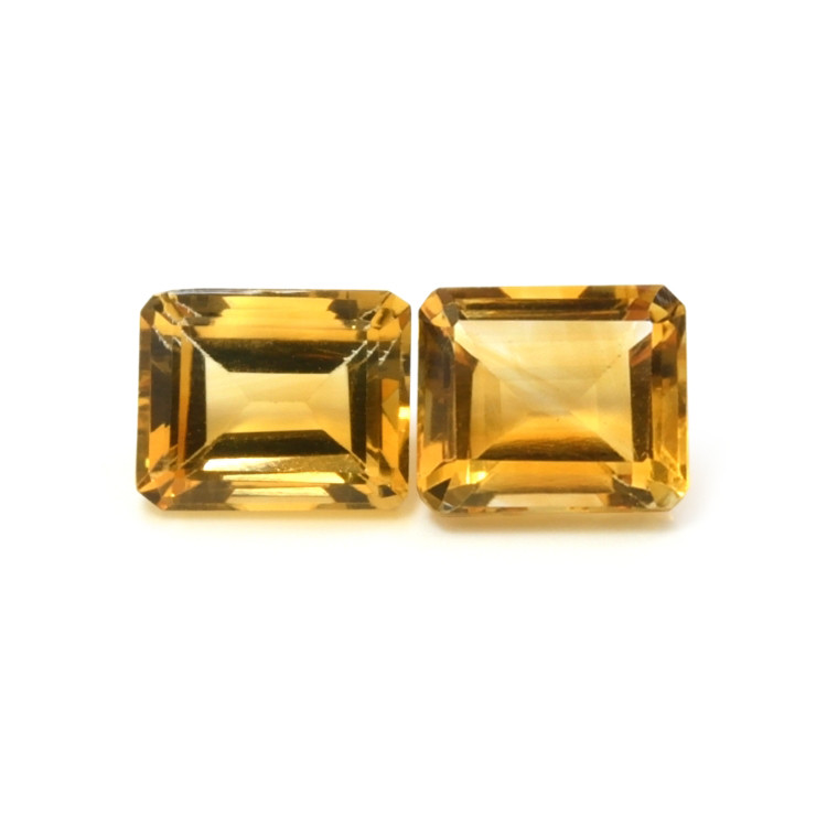 11.73 Ct.Tw. Citrine Pair from Brazil