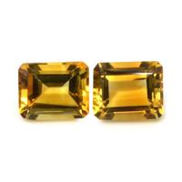 10.78&nbsp;Ct.Tw.Total Carat Weight Citrine Pair from Brazil Video