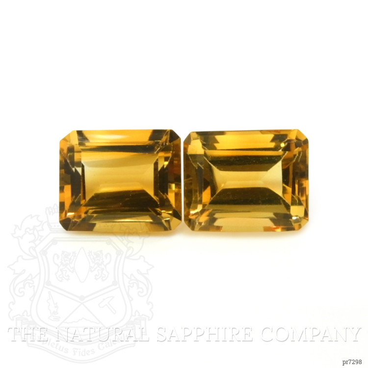 11.27 Ct.Tw. Citrine Pair from Brazil