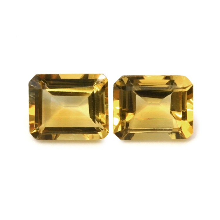 10.66 Ct.Tw. Citrine Pair from Brazil