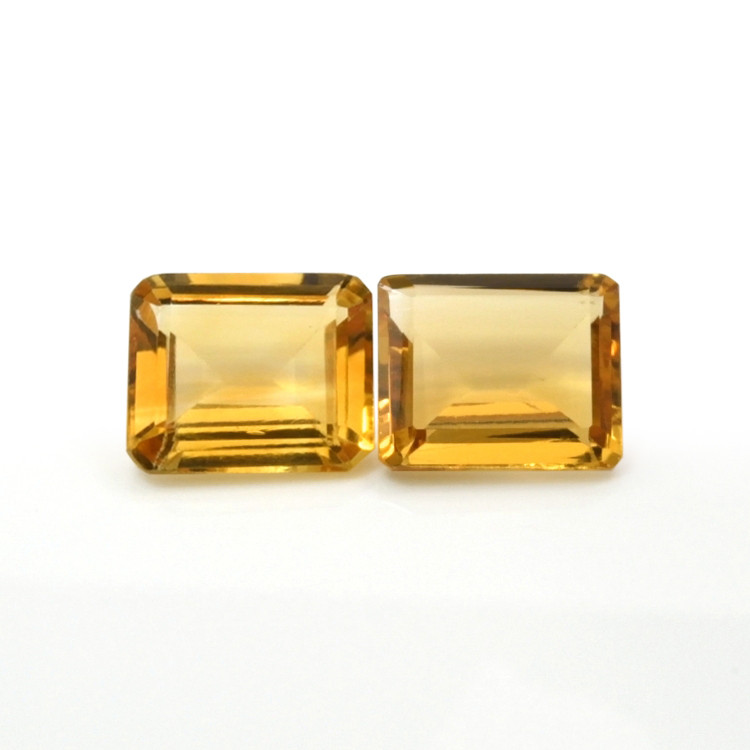 9.41 Ct.Tw. Citrine Pair from Brazil