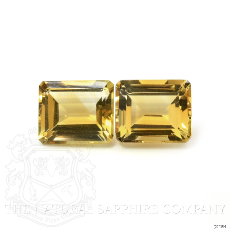 12.15 Ct.Tw. Citrine Pair from Brazil