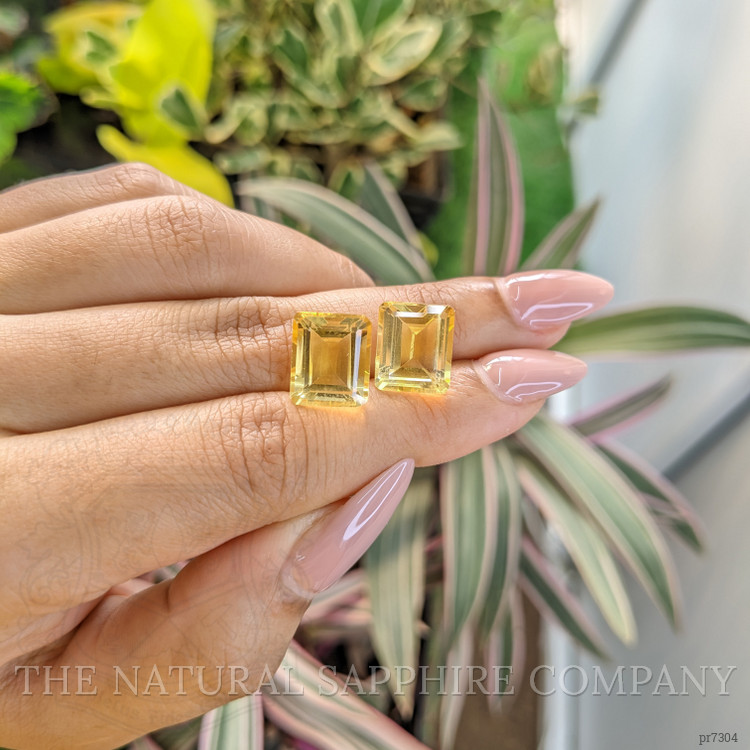 12.15 Ct.Tw. Citrine Pair from Brazil