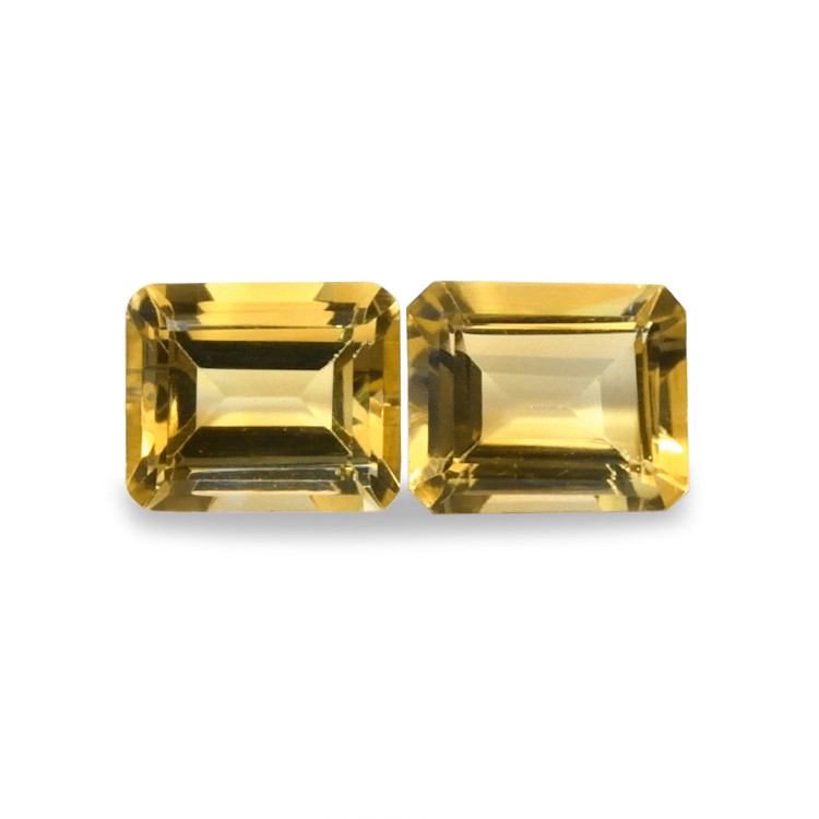 10.92 Ct.Tw. Citrine Pair from Brazil