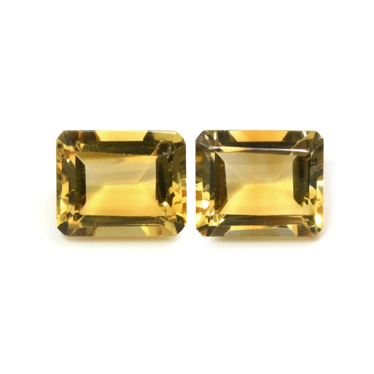 11.12 Ct.Tw. Citrine Pair from Brazil
