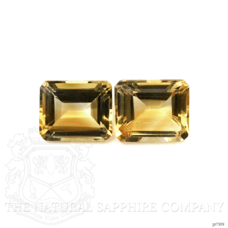 10.88 Ct.Tw. Citrine Pair from Brazil