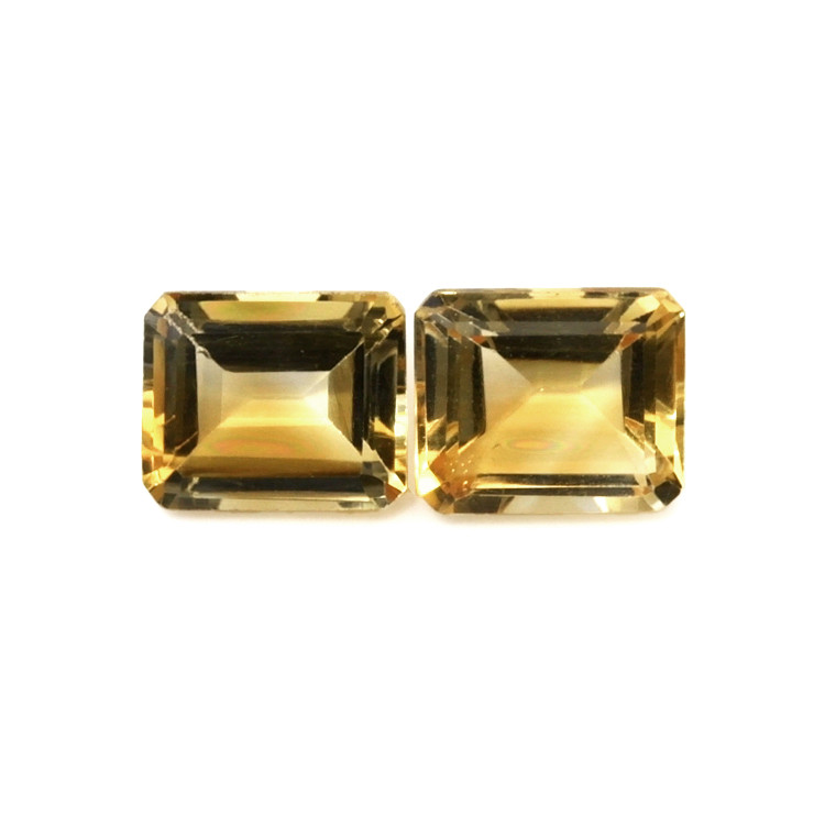 10.88 Ct.Tw. Citrine Pair from Brazil
