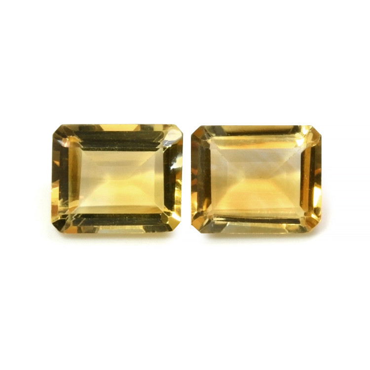 9.33 Ct.Tw. Citrine Pair from Brazil