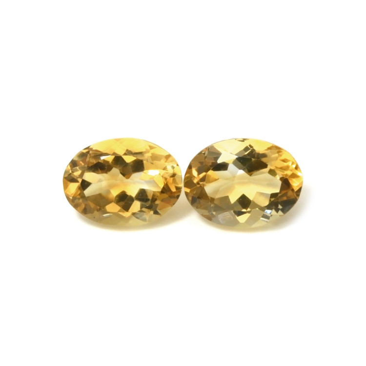 17.21 Ct.Tw. Citrine Pair from Brazil