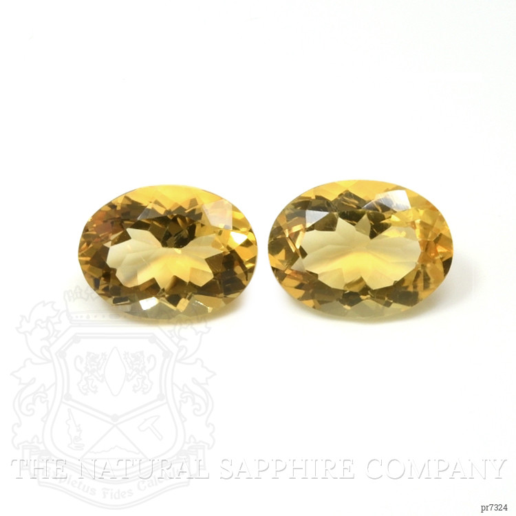 16.05 Ct.Tw. Citrine Pair from Brazil