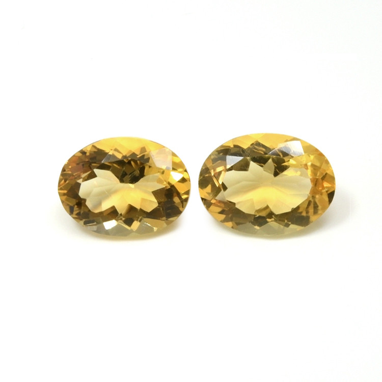 16.05 Ct.Tw. Citrine Pair from Brazil