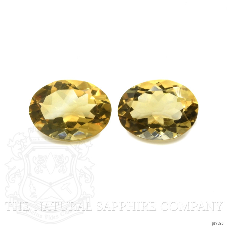15.28 Ct.Tw. Citrine Pair from Brazil