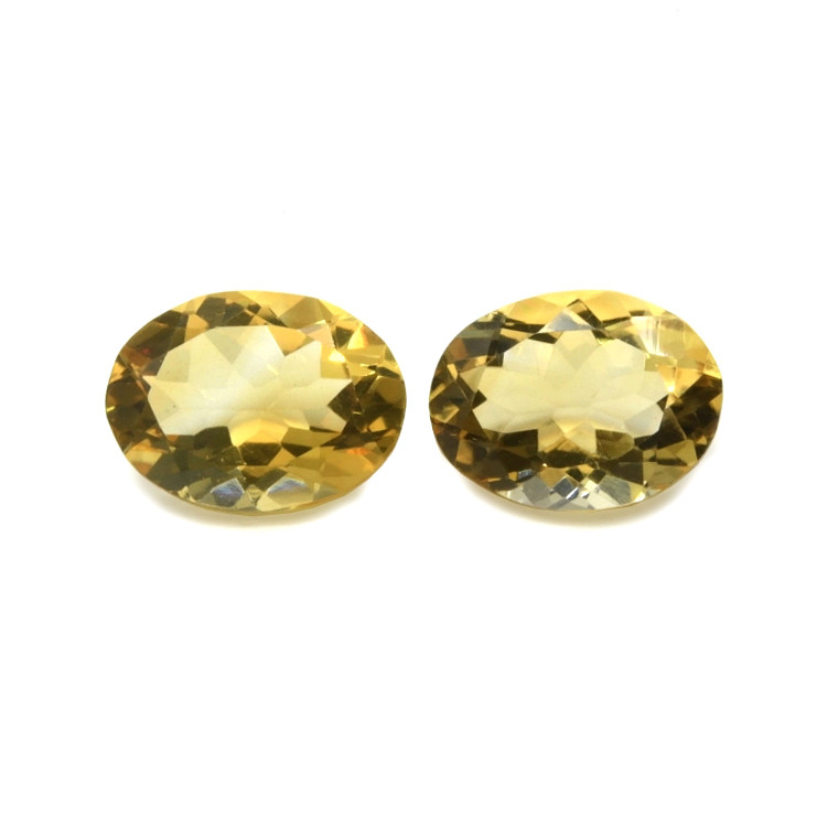 15.28 Ct.Tw. Citrine Pair from Brazil