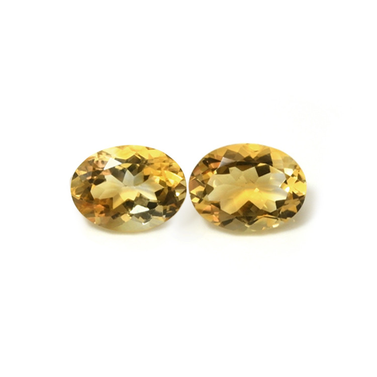 16.69 Ct.Tw. Citrine Pair from Brazil