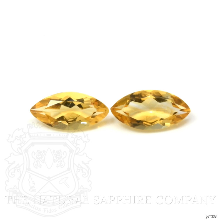 4.71 Ct.Tw. Citrine Pair from Brazil