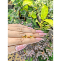 5.38 Ct.Tw.Total Carat Weight Citrine Pair from Brazil Life Style